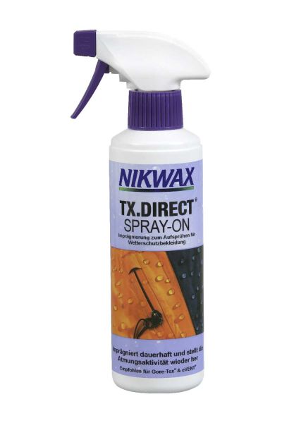Nikwax TX.Direct® Spray-On Sprüh-Imprägnierung für Membrankleidung 300 ml