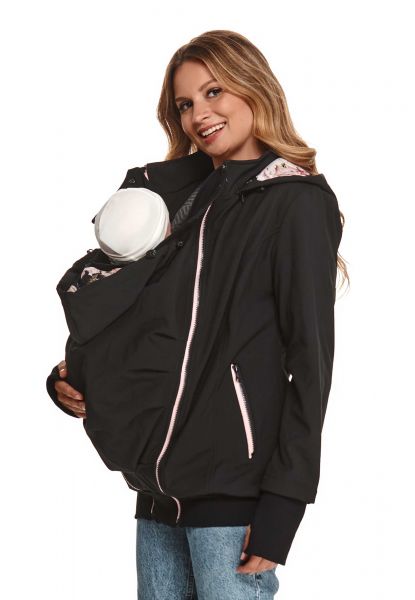 Amyline Lynn veste softshell maternité et de portage 4en1